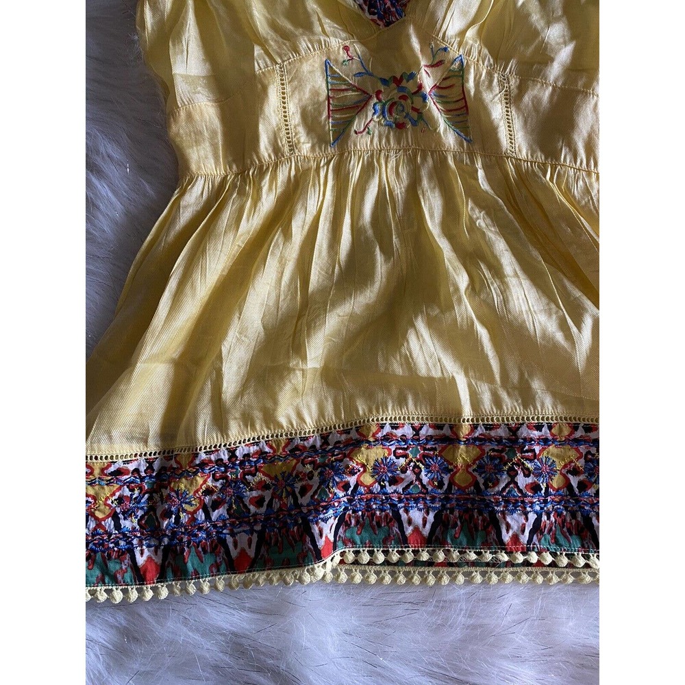 MISS KELLY 1999 Women's Top size M, Yellow. - Picture 4 of 12